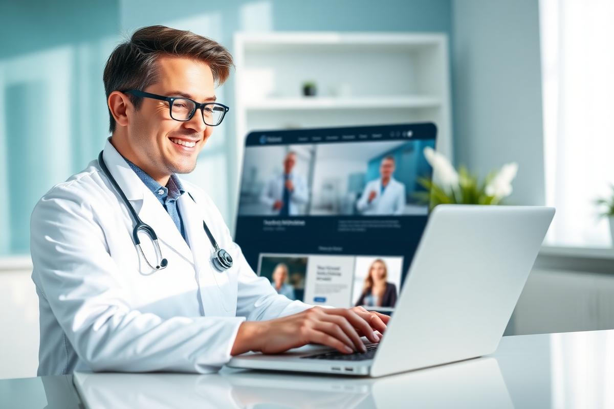 Qu'apporte un site internet à un professionnel de santé ?